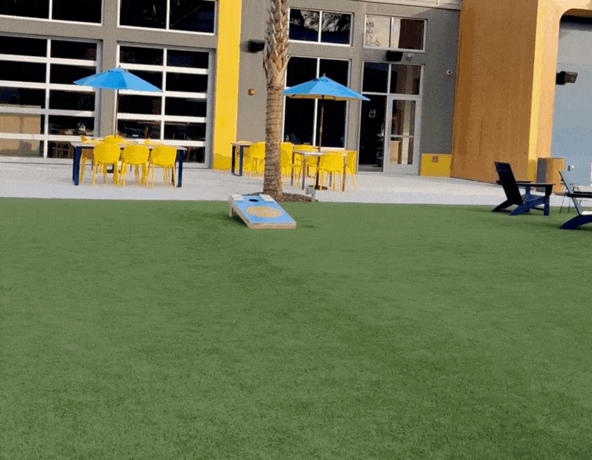 the pickle bar artificial turf