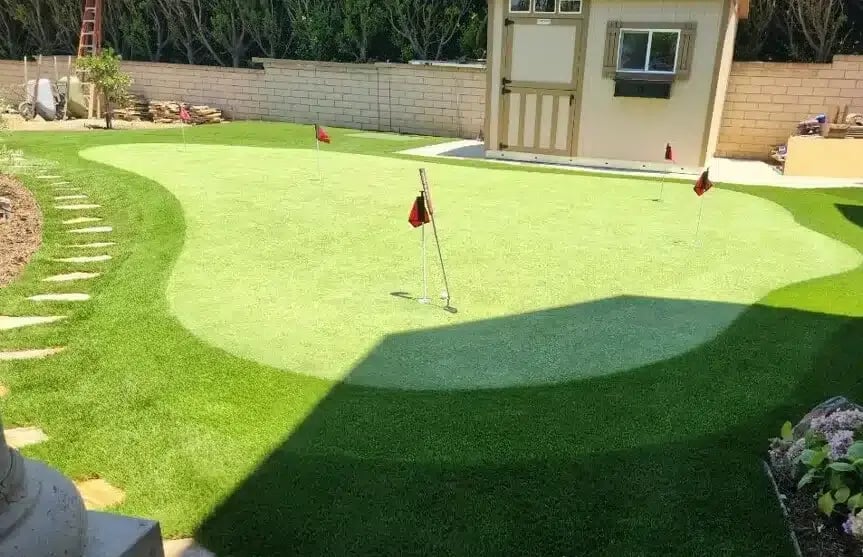 artificial turf putting green