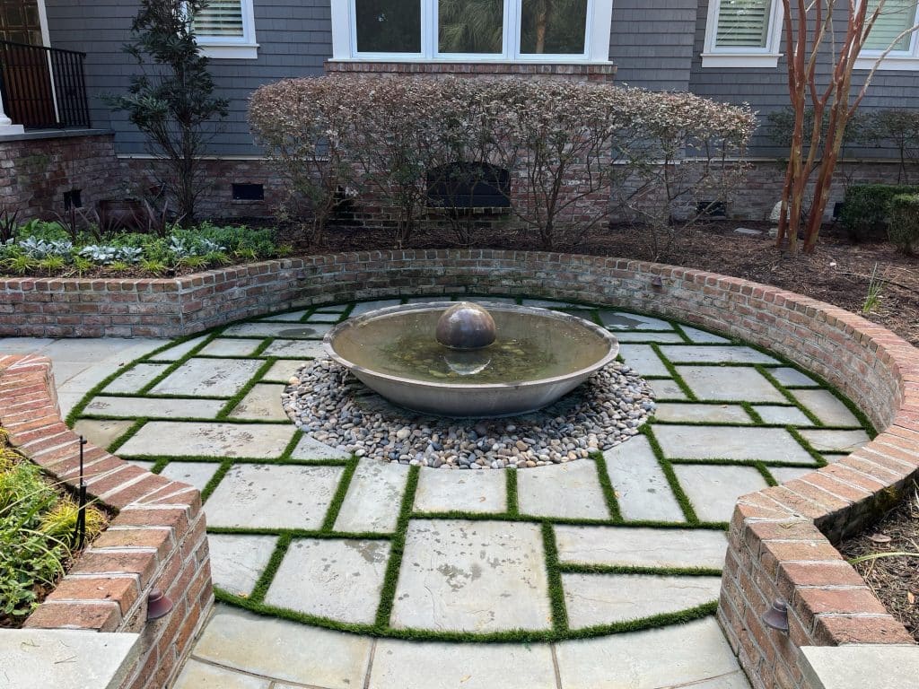 artificial turf grout lines