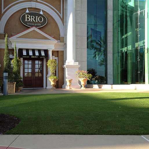 Commercial artificial grass installation 3