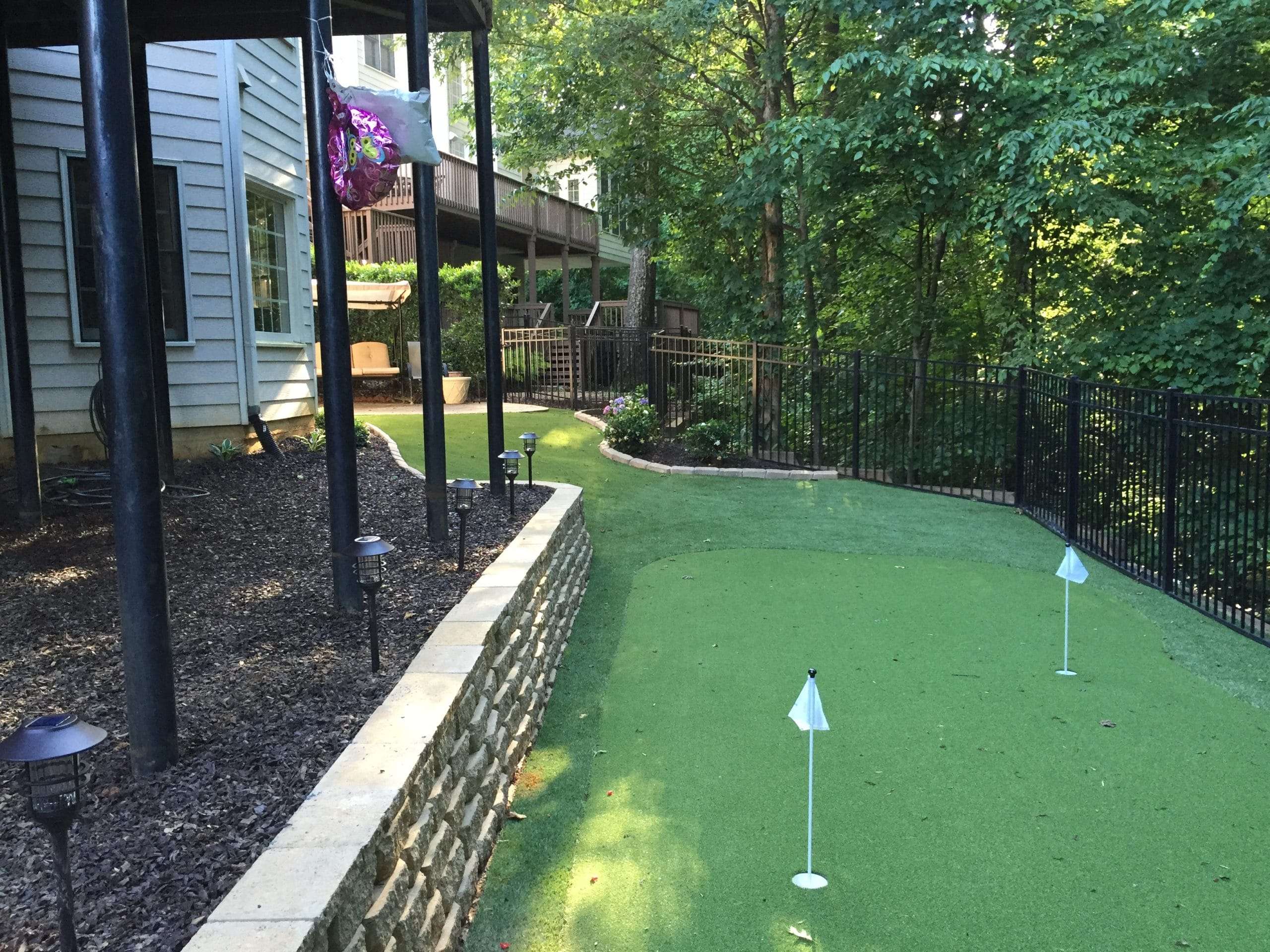 artificial turf putting green