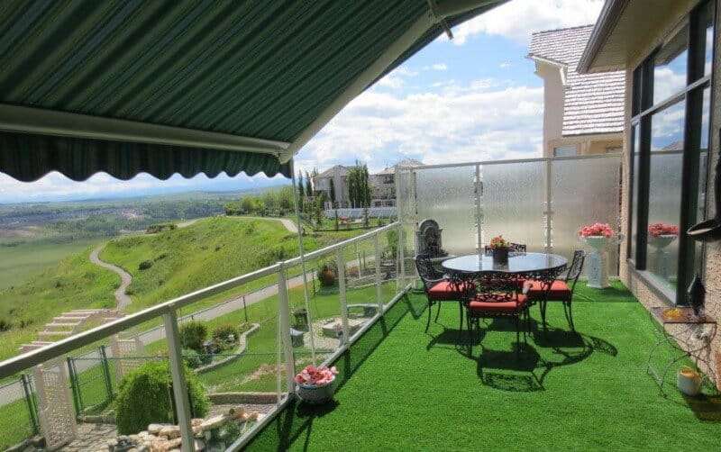 artficial grass patio