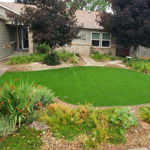 Artificial Grass Front Yard Denver
