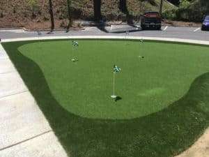 Mini Golf Course using ProGreen artificial grass