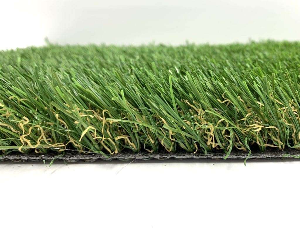 close up of artificial turf