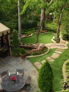 ProGreen Artificial Lawn Backyard