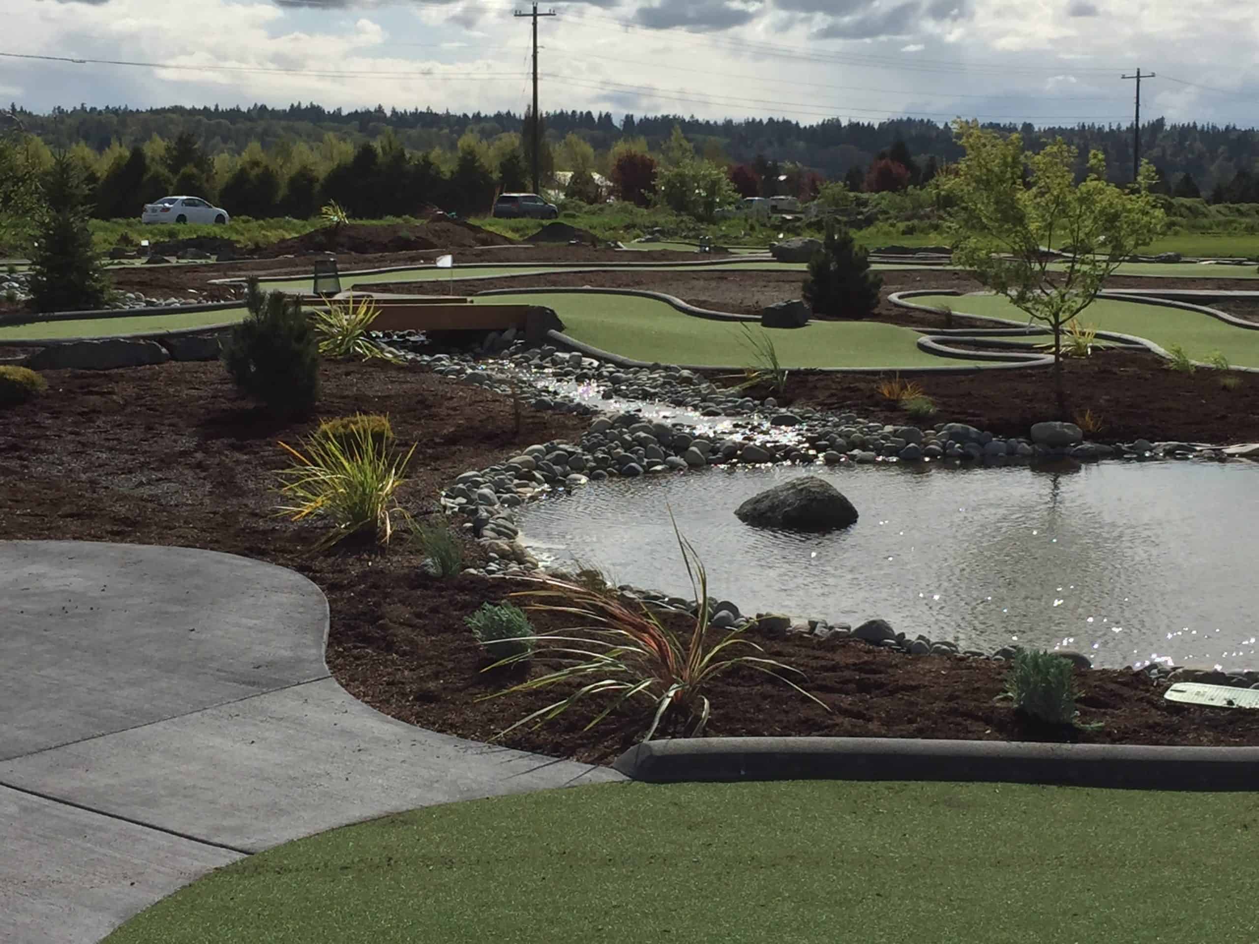 Putting Green Course in Seattle Snohomish Valley Golf Center