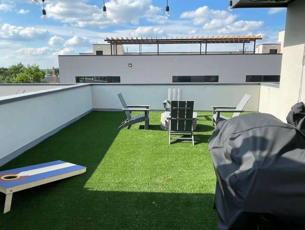 Artificial Turf Balcony