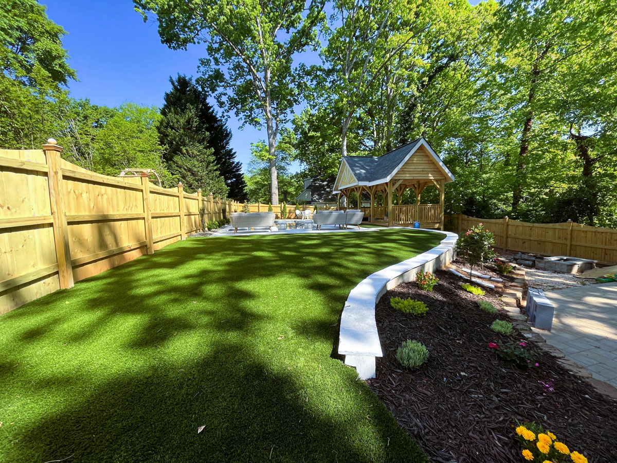 Artificial turf yard charlotte