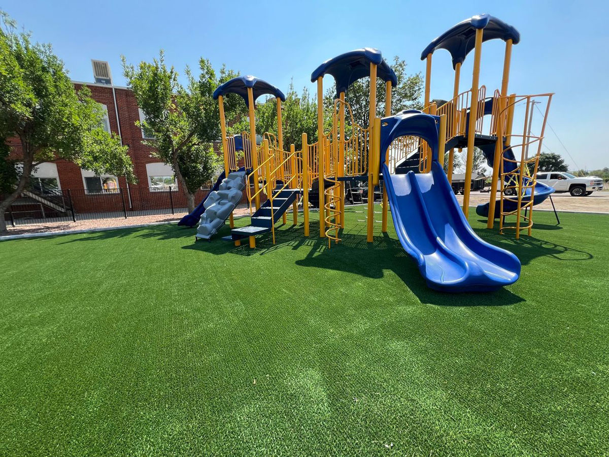 Denver artificial turf playground